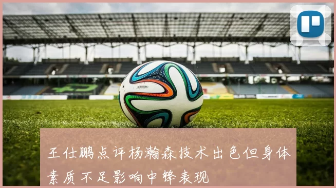 王仕鹏点评杨瀚森技术出色但身体素质不足影响中锋表现